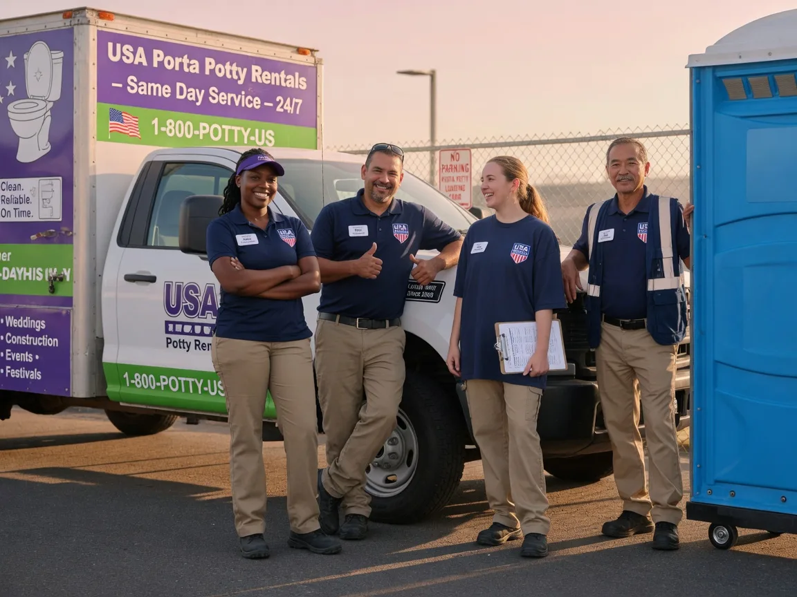 Porta Potty Rental company in Wendell, NC